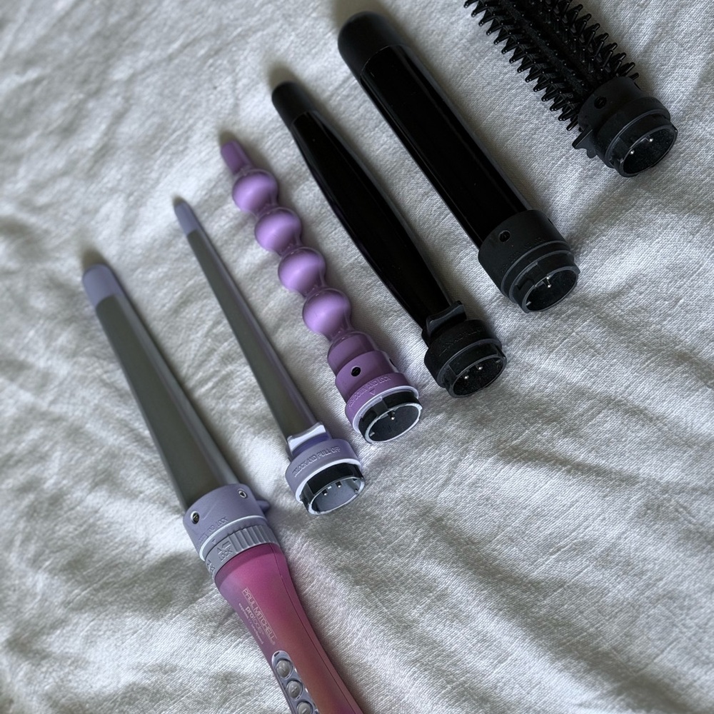 Paul Mitchell Multi-Styler Curling Wand Set - Purple, Black, Gray